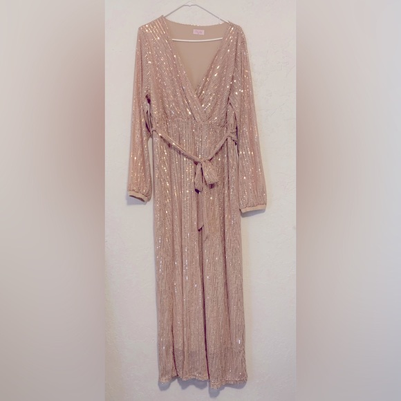 Pink Lily Maxi Dress - XL - Picture 2 of 5